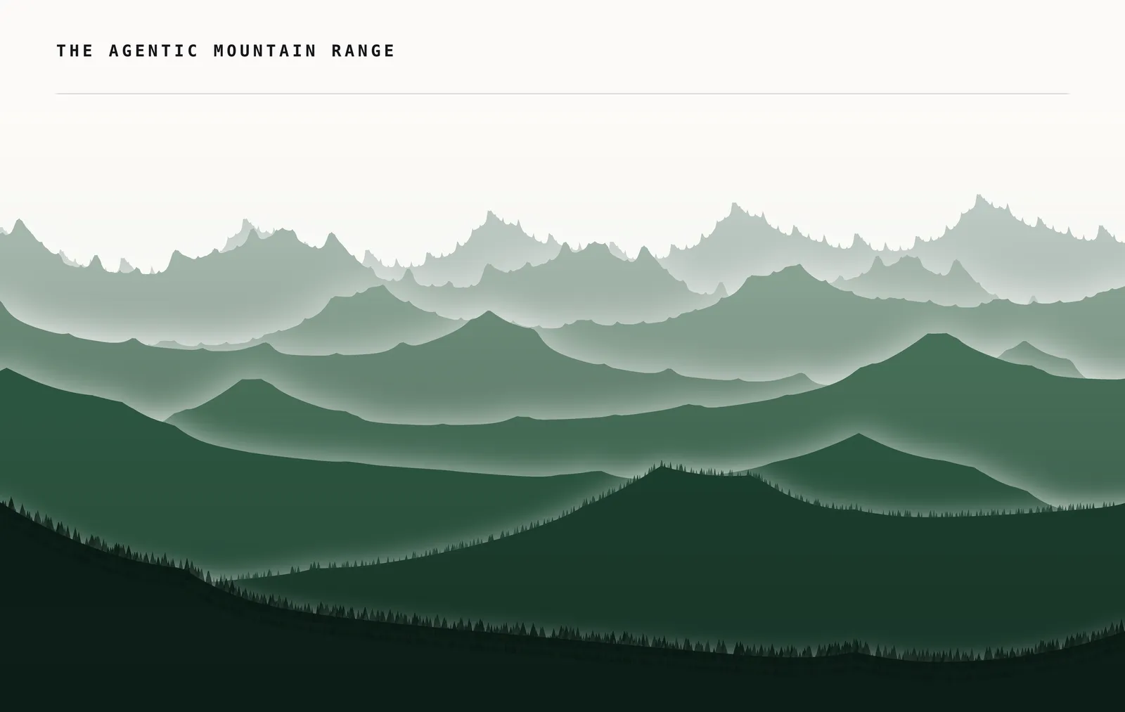 Fig. 16: The view from the foothills of the range.